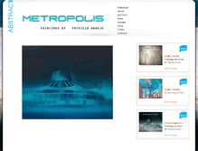 Tablet Screenshot of abstractmetropolis.com